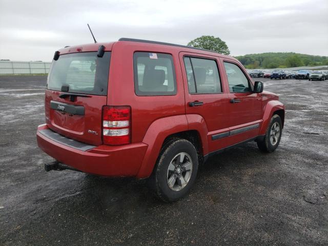Photo 4 from auction – 2008 JEEP LIBERTY SP with VIN 1J8GN28K18W245070