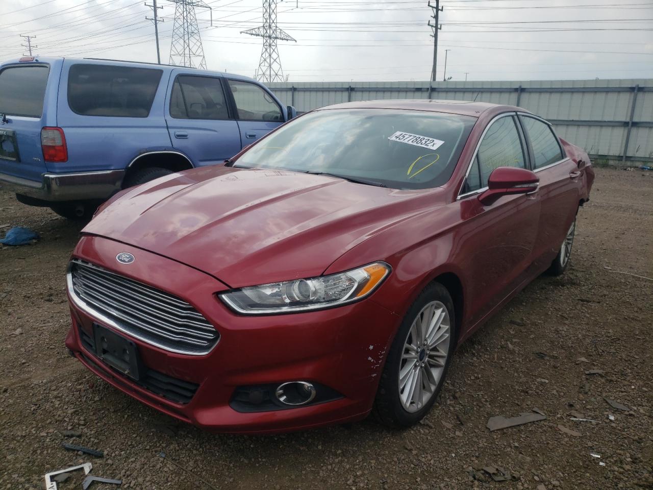 Photo 2 from auction – 2016 FORD FUSION SE with VIN 3FA6P0T94GR270803