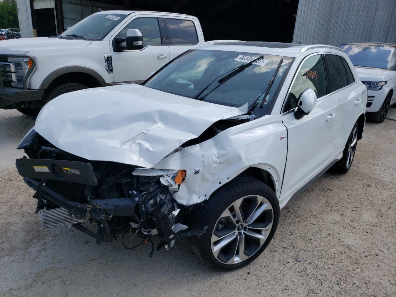 Photo 2 from auction – 2020 AUDI Q3 PREMIUM with VIN WA1EECF32L1078492