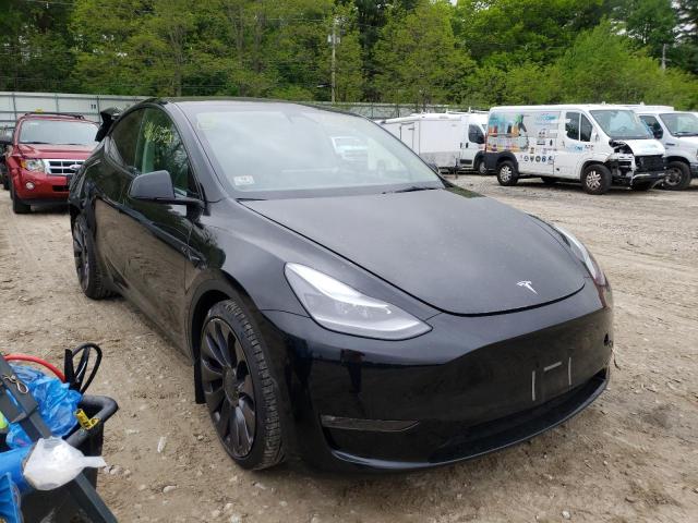 TESLA MODEL Y 2022 with VIN 7SAYGDEF1NF307532 - Photo from auction