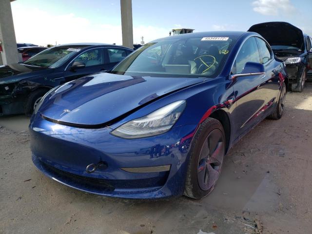 Photo 2 from auction – 2020 TESLA MODEL 3 with VIN 5YJ3E1EA1LF611957
