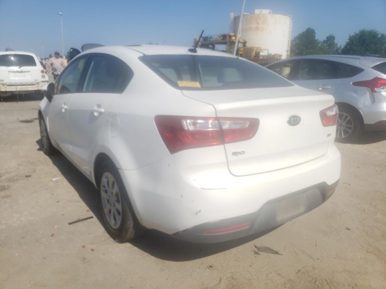 Photo 3 from auction – 2014 KIA RIO LX with VIN KNADM4A30E6365995