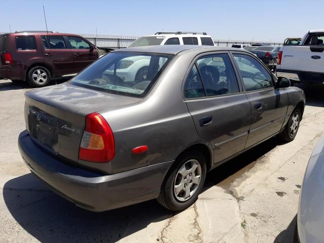 Photo 4 from auction – 2001 HYUNDAI ACCENT GL with VIN KMHCG45C01U190682