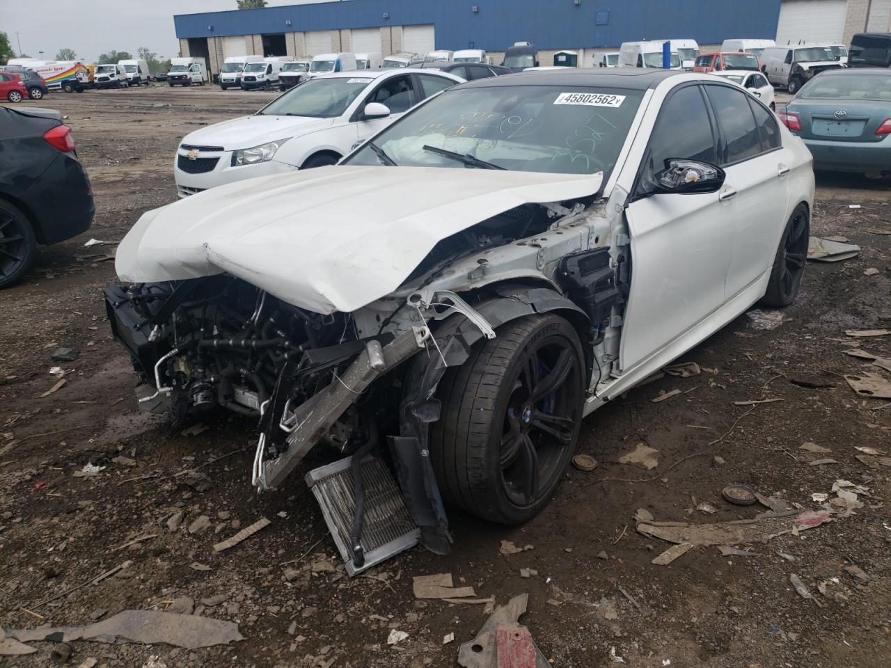Photo 2 from auction – 2014 BMW M5 with VIN WBSFV9C5XED593527