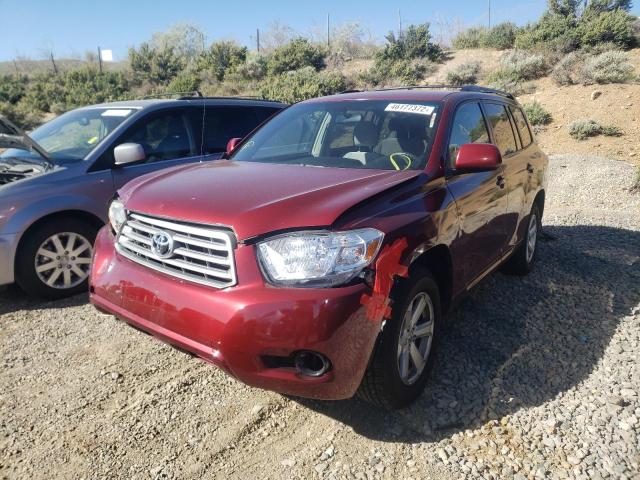 Photo 2 from auction – 2008 TOYOTA HIGHLANDER with VIN JTEES41AX82047286