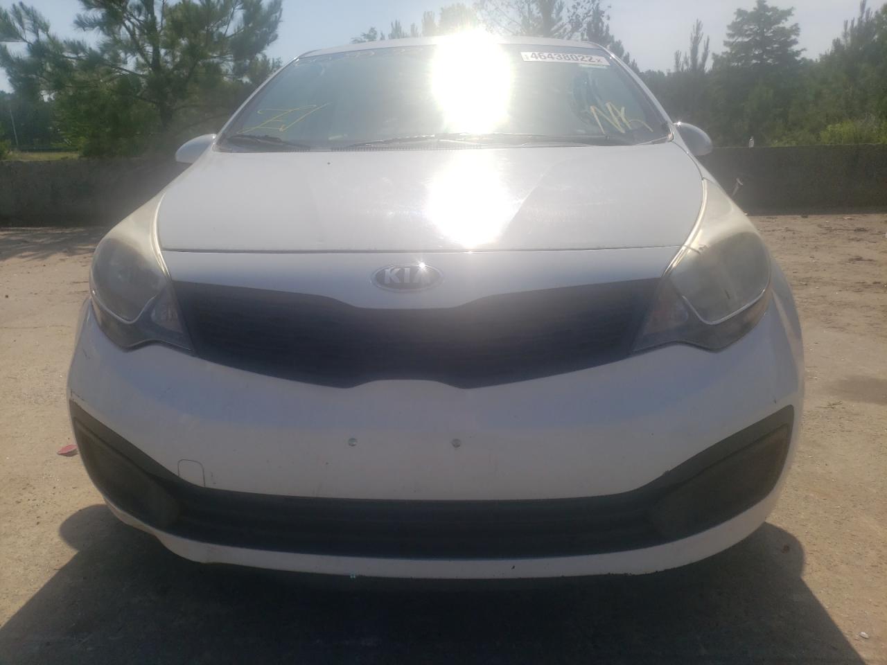 Photo 9 from auction – 2014 KIA RIO LX with VIN KNADM4A30E6365995