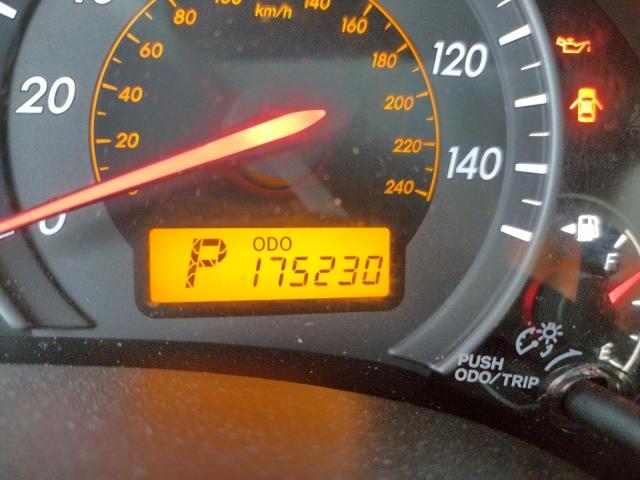 Photo 8 from auction – 2010 TOYOTA COROLLA BA with VIN 2T1BU4EE6AC452809