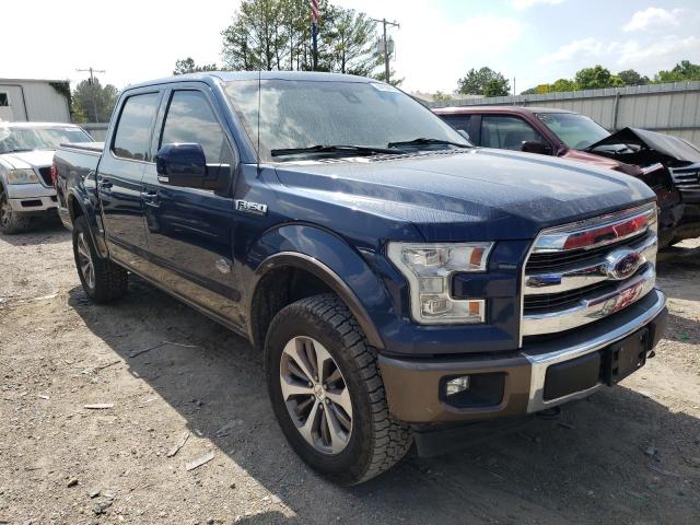 FORD F150 SUPER 2017 with VIN 1FTEW1EF7HFA48451 - Photo from auction