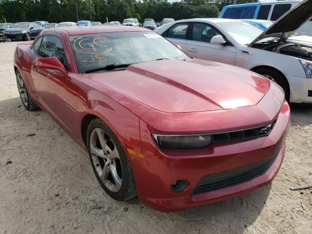 CHEVROLET CAMARO LT 2014 with VIN 2G1FB1E31E9168653 - Photo from auction