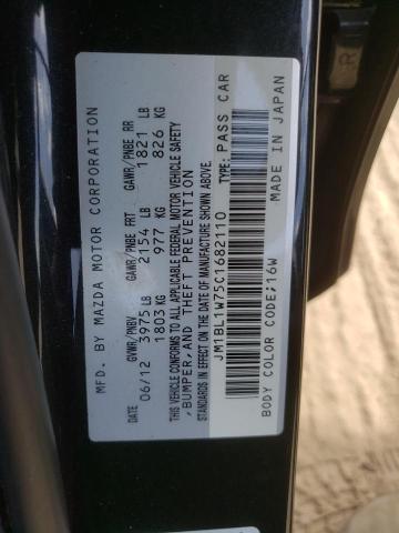 Photo 10 from auction – 2012 MAZDA 3 I with VIN JM1BL1W75C1682110