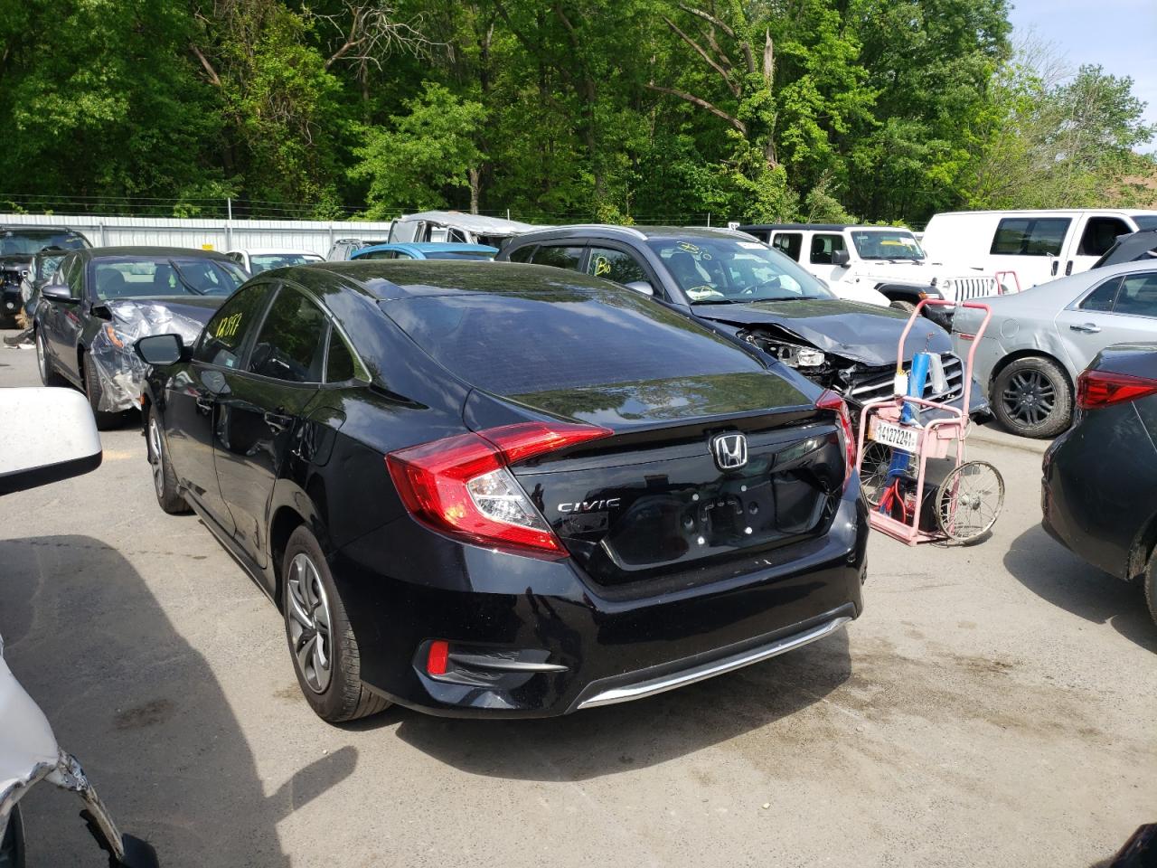 Photo 3 from auction – 2020 HONDA CIVIC LX with VIN 2HGFC2F60LH569098