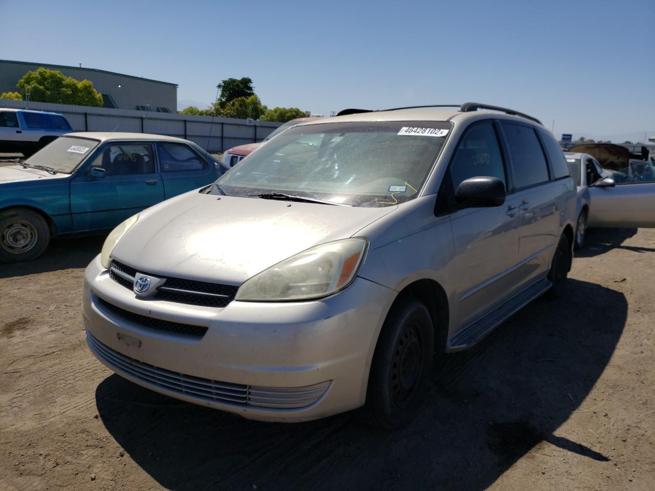 Photo 2 from auction – 2005 TOYOTA SIENNA CE with VIN 5TDZA23C45S302255
