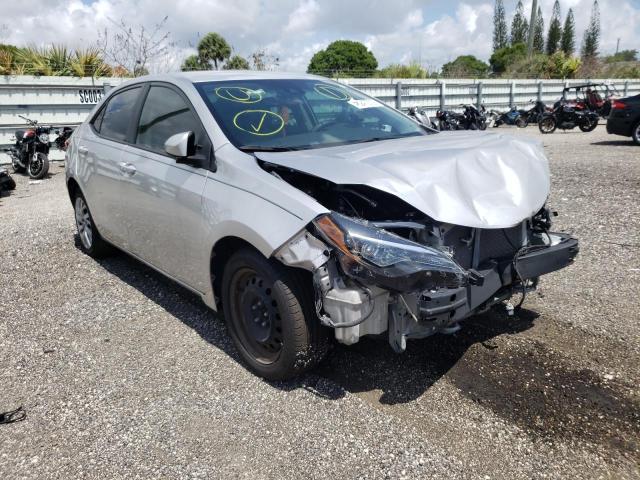 TOYOTA COROLLA L 2019 with VIN 2T1BURHE2KC197568 - Photo from auction
