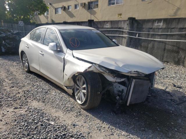 INFINITI Q50 PREMIU 2017 with VIN JN1EV7AR3HM834123 - Photo from auction