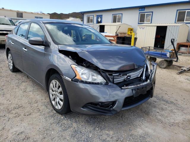 NISSAN SENTRA S 2015 with VIN 3N1AB7AP0FL663442 - Photo from auction