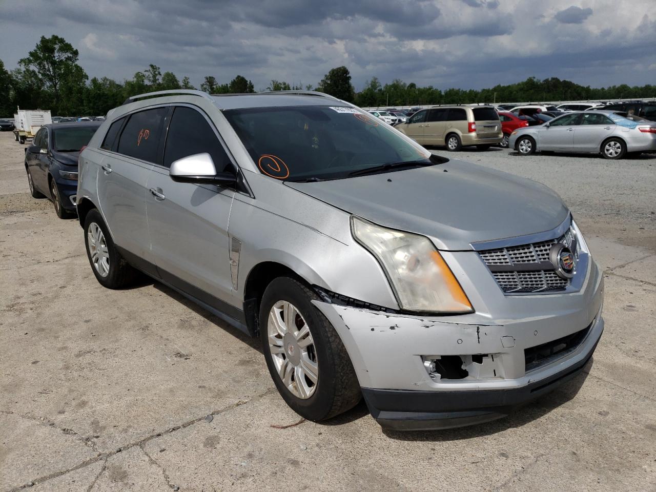 CADILLAC SRX LUXURY 2012 with VIN 3GYFNAE36CS543574 - Photo from auction