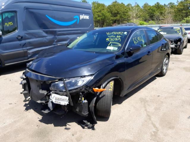 Photo 2 from auction – 2019 HONDA CIVIC LX with VIN 2HGFC2F62KH536909