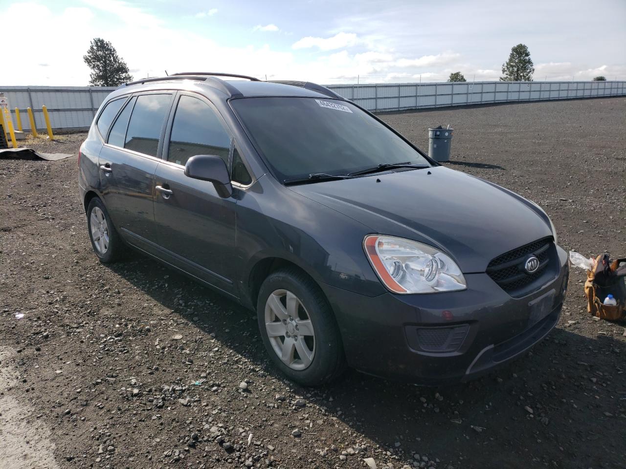 KIA RONDO BASE 2007 with VIN KNAFG525677075246 - Photo from auction