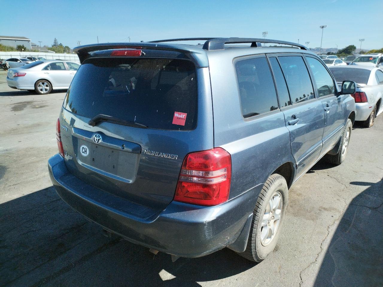 Photo 4 from auction – 2003 TOYOTA HIGHLANDER with VIN JTEHF21A830119449