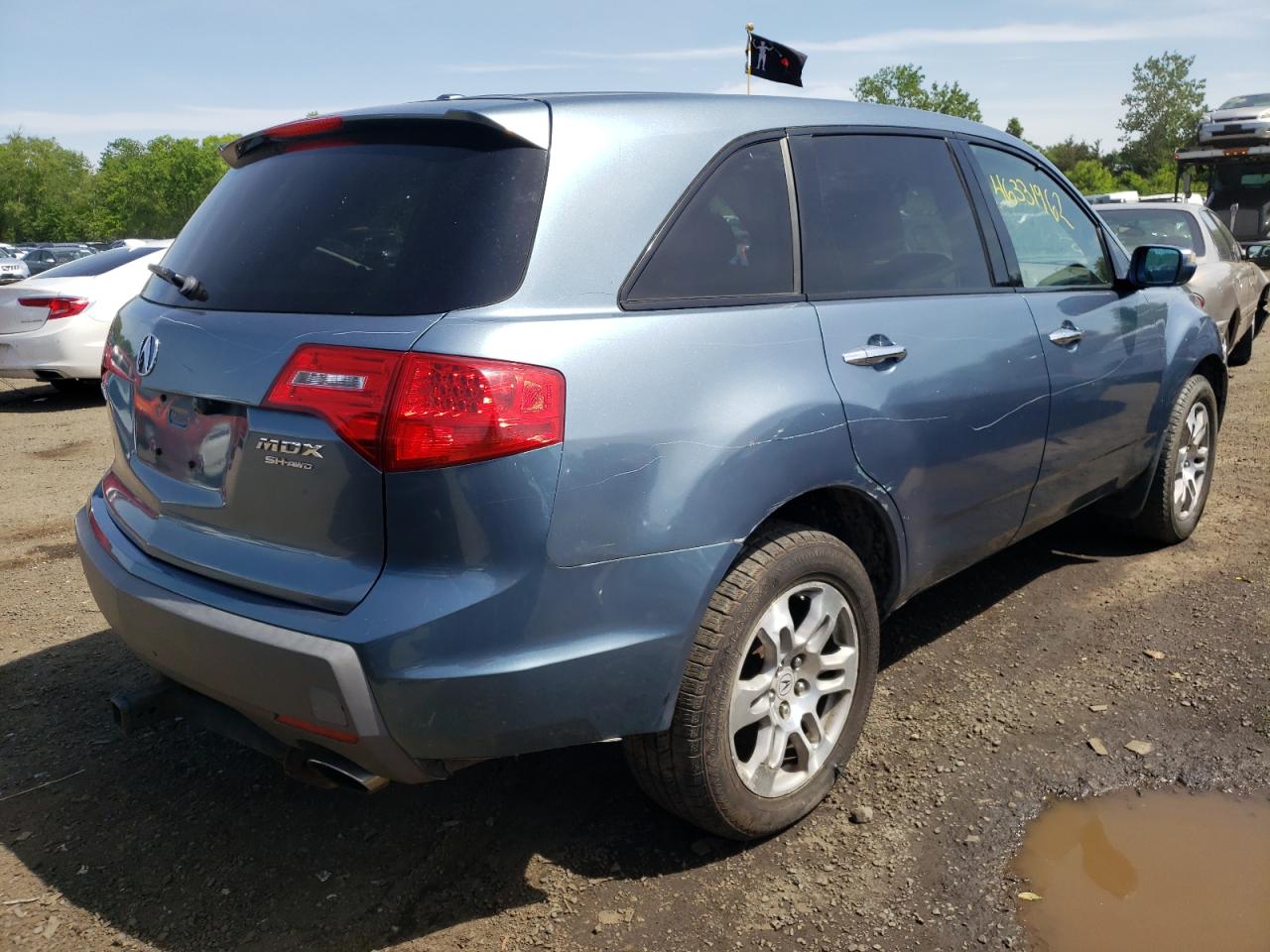 Photo 4 from auction – 2007 ACURA MDX TECHNO with VIN 2HNYD28307H507403