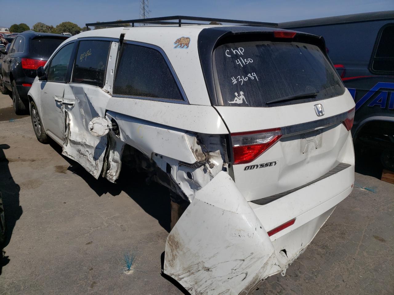 Photo 19 from auction – 2012 HONDA ODYSSEY EX with VIN 5FNRL5H47CB021839