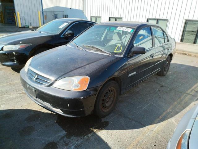 Photo 2 from auction – 2001 HONDA CIVIC with VIN 2HGES16541H614265