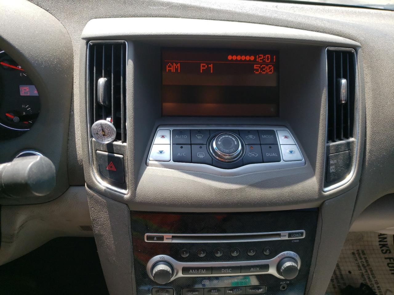 Photo 9 from auction – 2009 NISSAN MAXIMA S with VIN 1N4AA51E99C825917