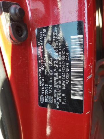 Photo 10 from auction – 2017 HYUNDAI ACCENT SE with VIN KMHCT4AE0HU284008