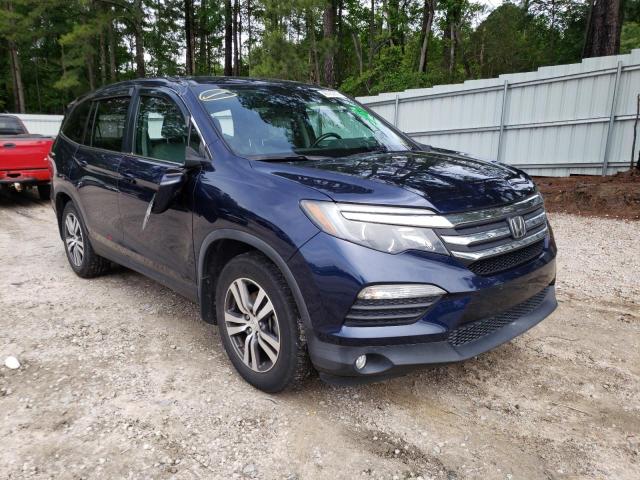 HONDA PILOT EXL 2016 with VIN 5FNYF6H60GB085396 - Photo from auction
