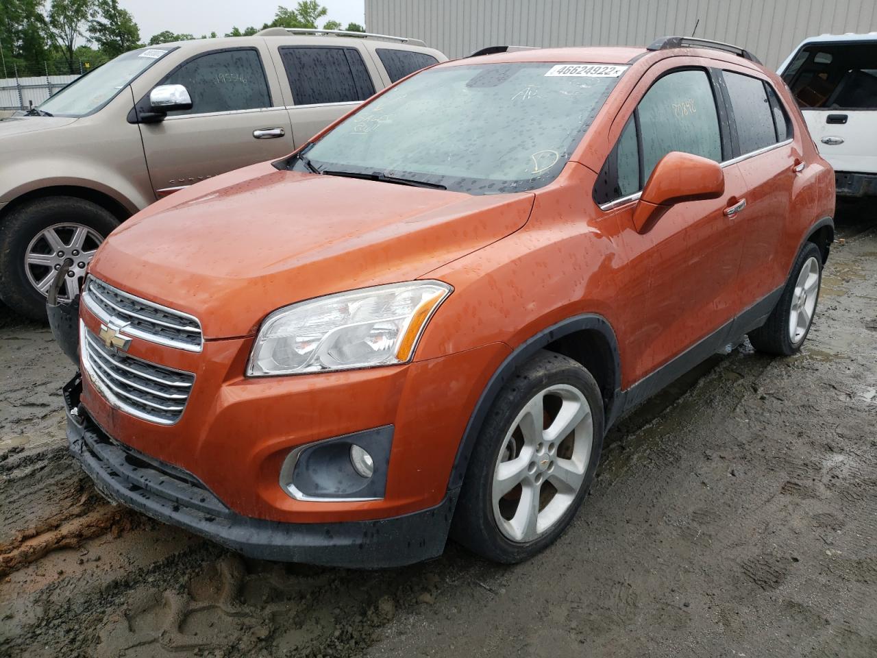 Photo 2 from auction – 2016 CHEVROLET TRAX LTZ with VIN KL7CJMSB3GB700655