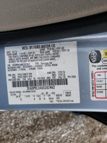 Photo 10 from auction – 2011 FORD FUSION HYB with VIN 3FADP0L34BR282462