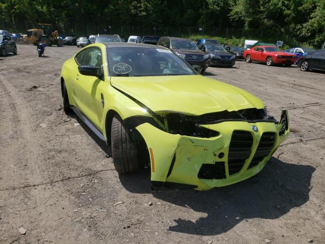 BMW M4 COMPETI 2021 with VIN WBS33AZ0XMCH58568 - Photo from auction