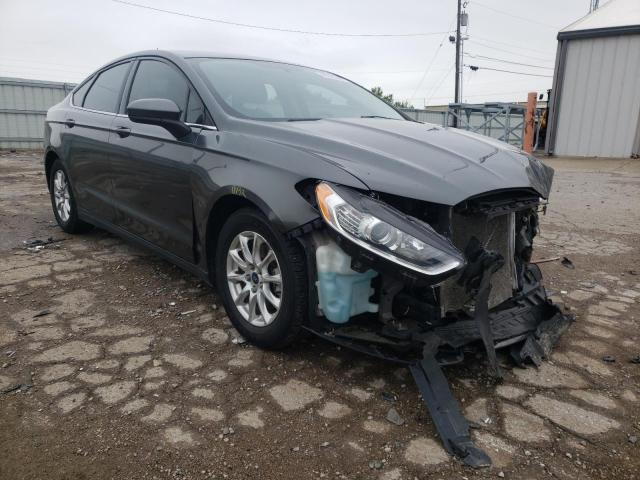 FORD FUSION S 2015 with VIN 1FA6P0G73F5106677 - Photo from auction