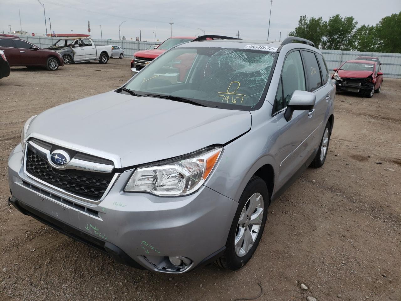 Photo 2 from auction – 2015 SUBARU FORESTER 2 with VIN JF2SJAHC3FH467967