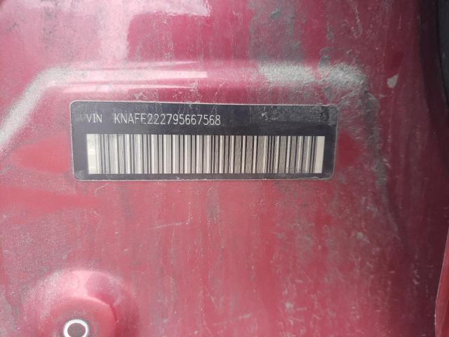 Photo 10 from auction – 2009 KIA SPECTRA EX with VIN KNAFE222795667568