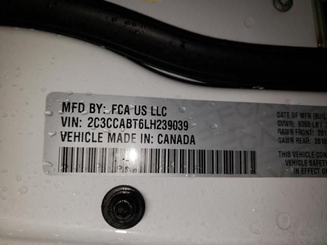 Photo 10 from auction – 2020 CHRYSLER 300 S with VIN 2C3CCABT6LH239039