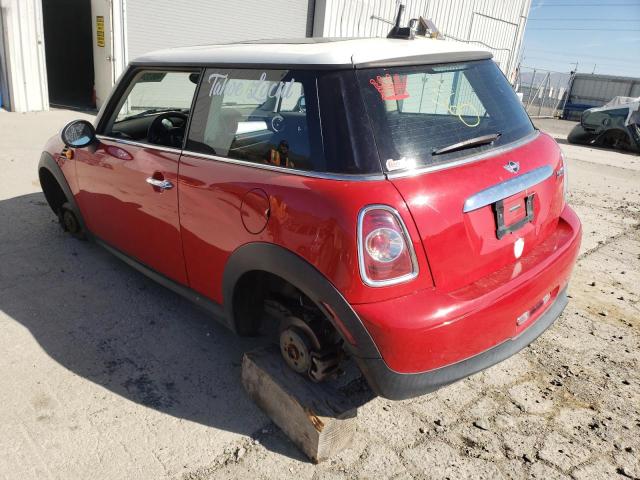 Photo 3 from auction – 2013 MINI COOPER with VIN WMWSU3C50DT547891