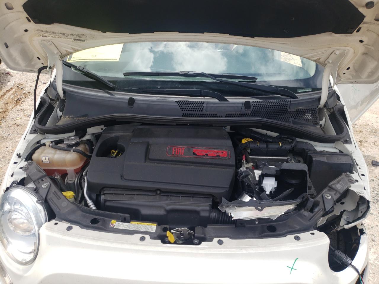 Photo 7 from auction – 2012 FIAT 500 LOUNGE with VIN 3C3CFFCR4CT224974