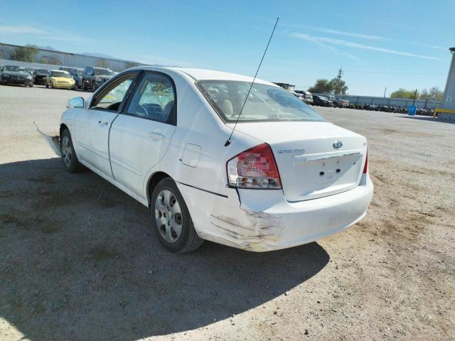 Photo 3 from auction – 2007 KIA SPECTRA EX with VIN KNAFE122475439048