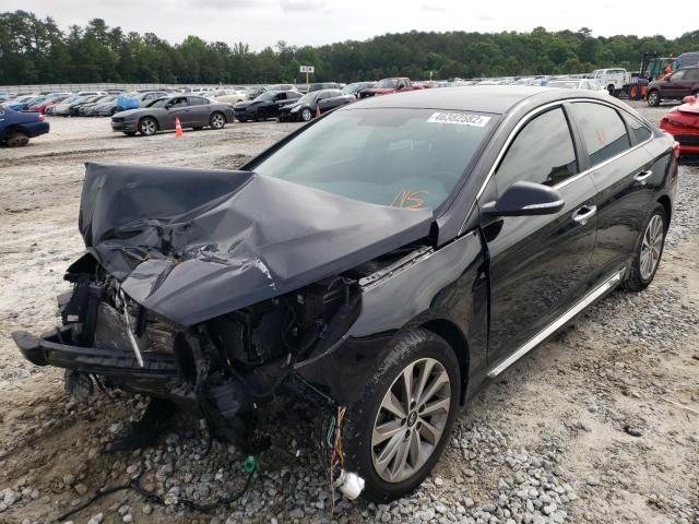 Photo 2 from auction – 2016 HYUNDAI SONATA SPO with VIN 5NPE34AF1GH410052