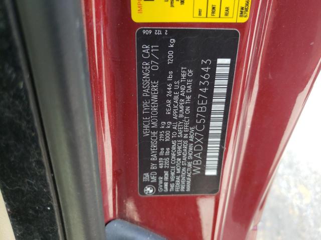 Foto 10 de la subasta – 2011 BMW 335 I con VIN WBADX7C57BE743643