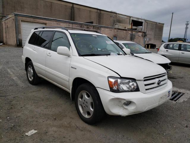TOYOTA HIGHLANDER 2006 with VIN JTEEP21A460144420 - Photo from auction