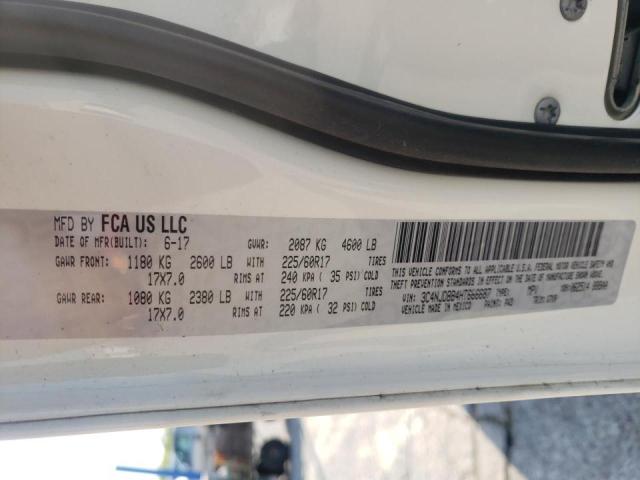 Photo 10 from auction – 2017 JEEP COMPASS LA with VIN 3C4NJDBB4HT666687