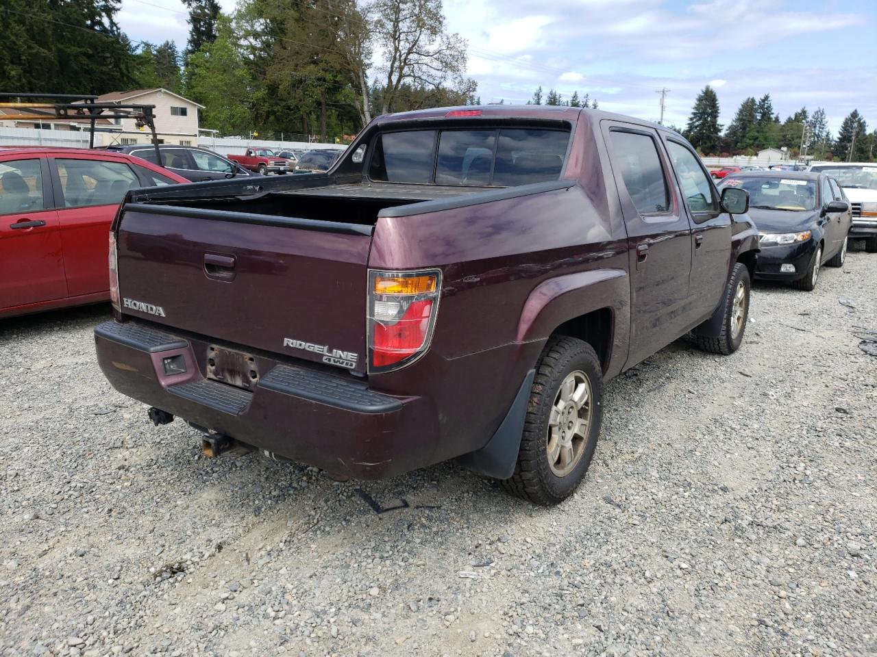Photo 4 from auction – 2008 HONDA RIDGELINE with VIN 2HJYK16588H515224