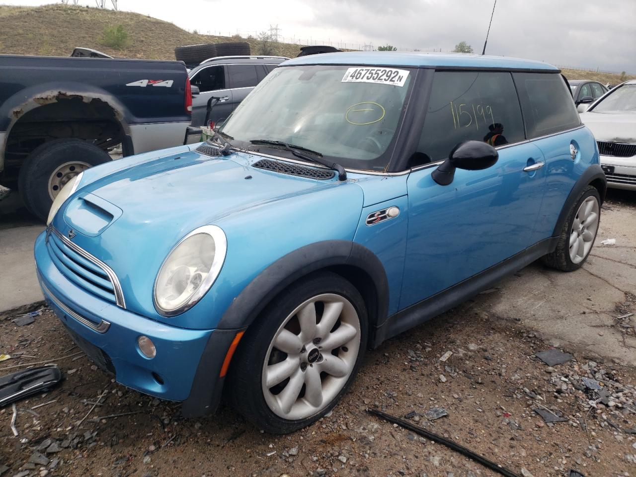 Фото 2 с аукциона – 2003 MINI COOPER S с VIN WMWRE33473TD67229