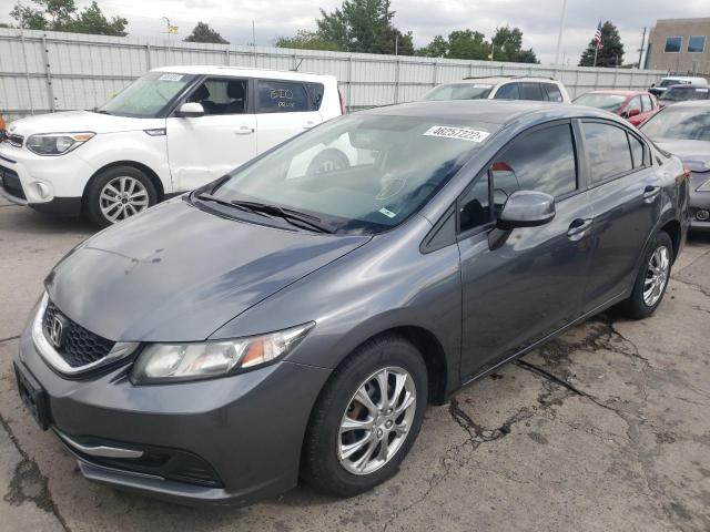 Photo 2 from auction – 2013 HONDA CIVIC LX with VIN 19XFB2F59DE035474