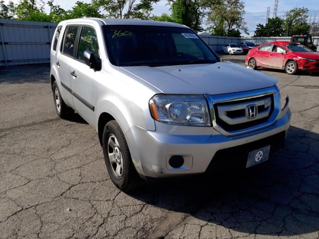 HONDA PILOT LX 2010 with VIN 5FNYF4H23AB030353 - Photo from auction