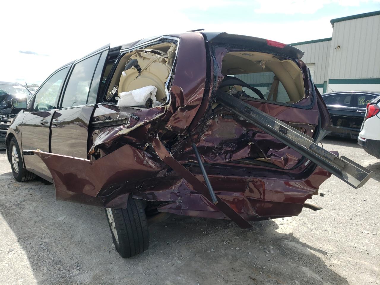 Photo 3 from auction – 2010 HONDA ODYSSEY LX with VIN 5FNRL3H29AB014164