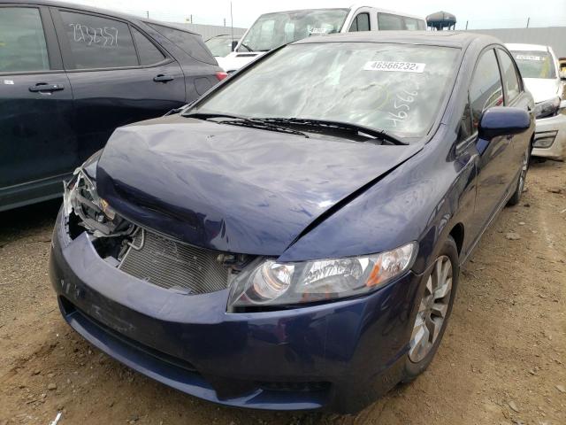 Photo 2 from auction – 2010 HONDA CIVIC EXL with VIN 19XFA1F93AE008430