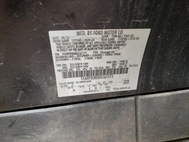 Photo 10 from auction – 2013 FORD TAURUS SEL with VIN 1FAHP2E8XDG161175